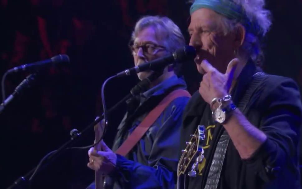 [图]【布鲁斯】【Eric Clapton & Keith Richards】- Key To The Highway 2013