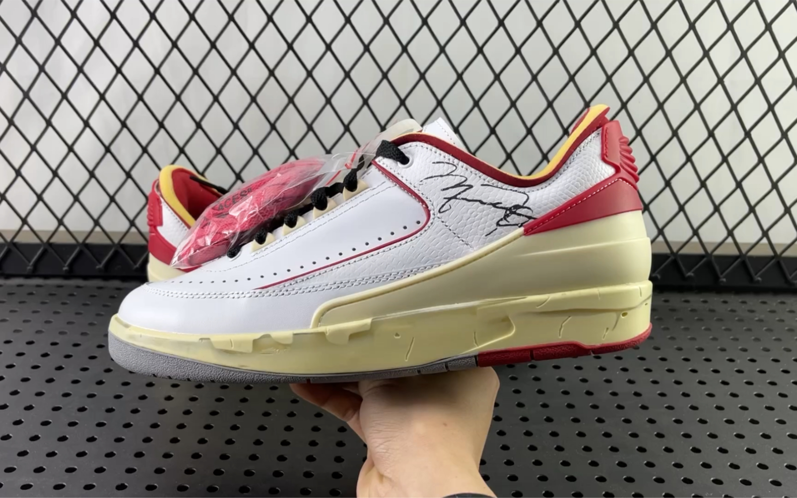 aj2ow联名白红市场顶尖批次尺码40475唯一3d图纸原楦开发的产品
