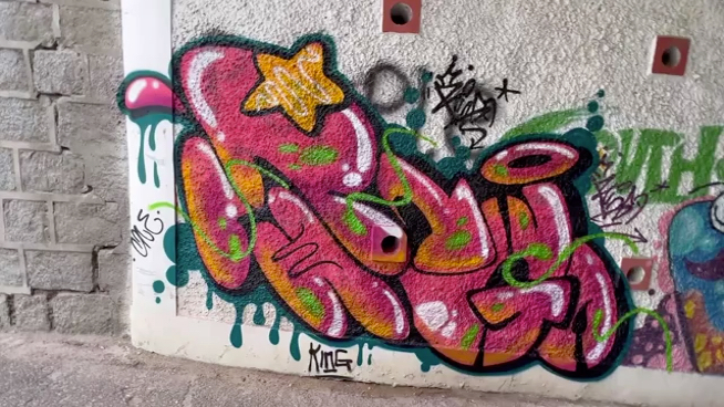 城市美化涂鸦必须帅!