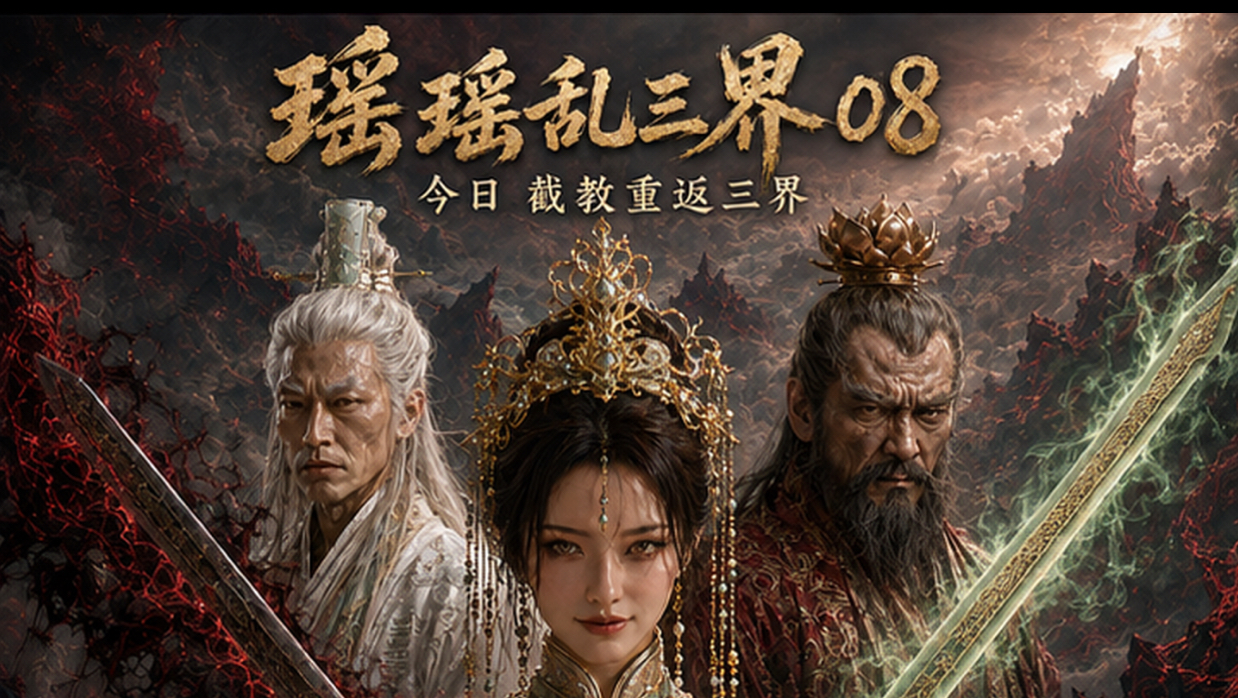 嘴炮女修大战广成子！截教重返三界｜后附提示词和分镜设计