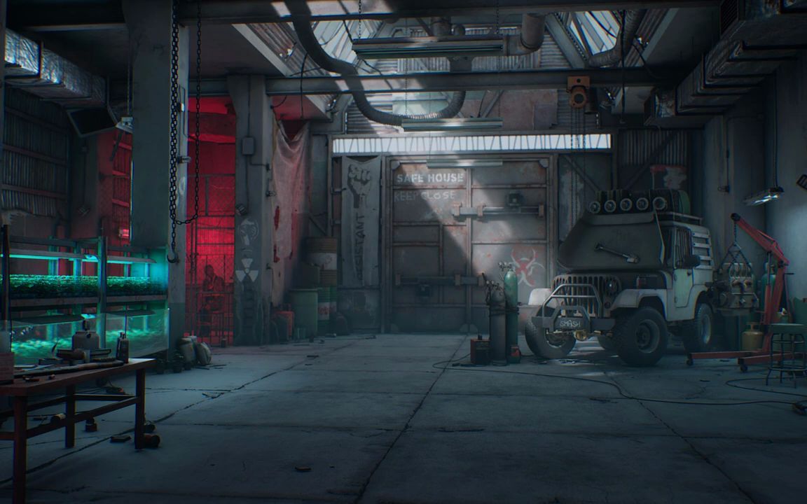 ue4游戏安全屋safehouse