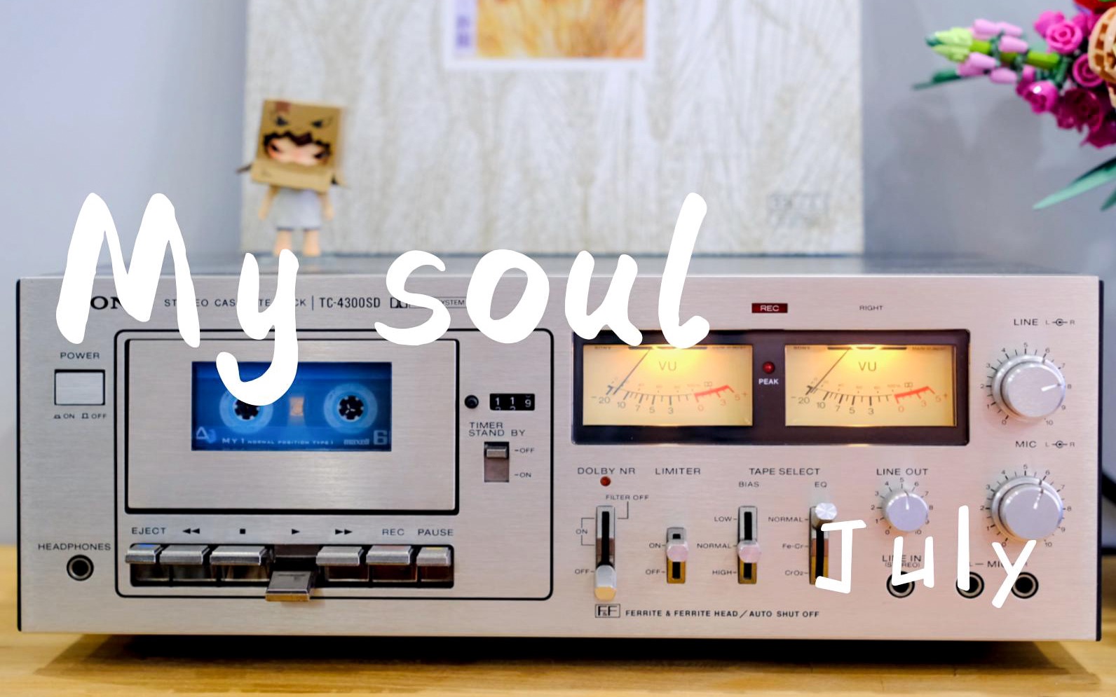 [图]July《my soul》磁带分享 愿你所遇都能是对的人，晚安！