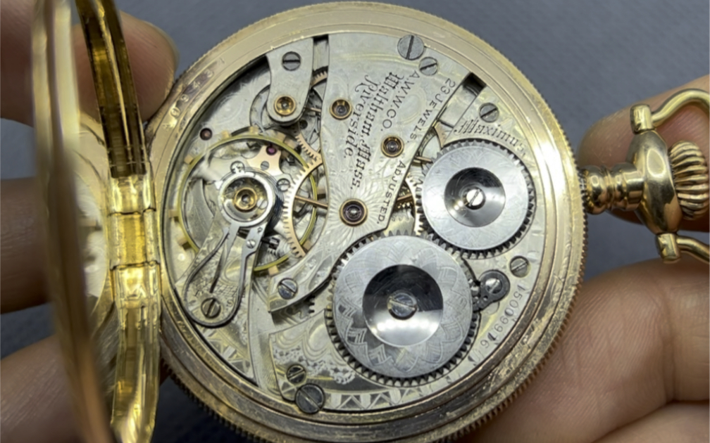 顶级华生猎壳怀表