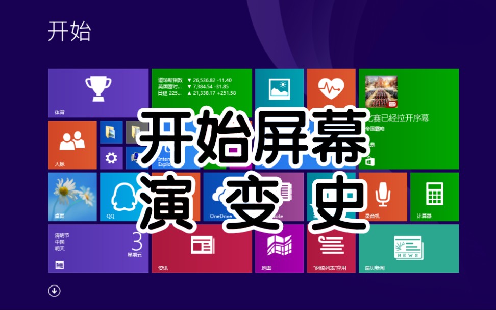 最全最新最详细的 Windows 8 至 Windows 10 开始屏幕演变史(含 Beta 测试版本)哔哩哔哩bilibili