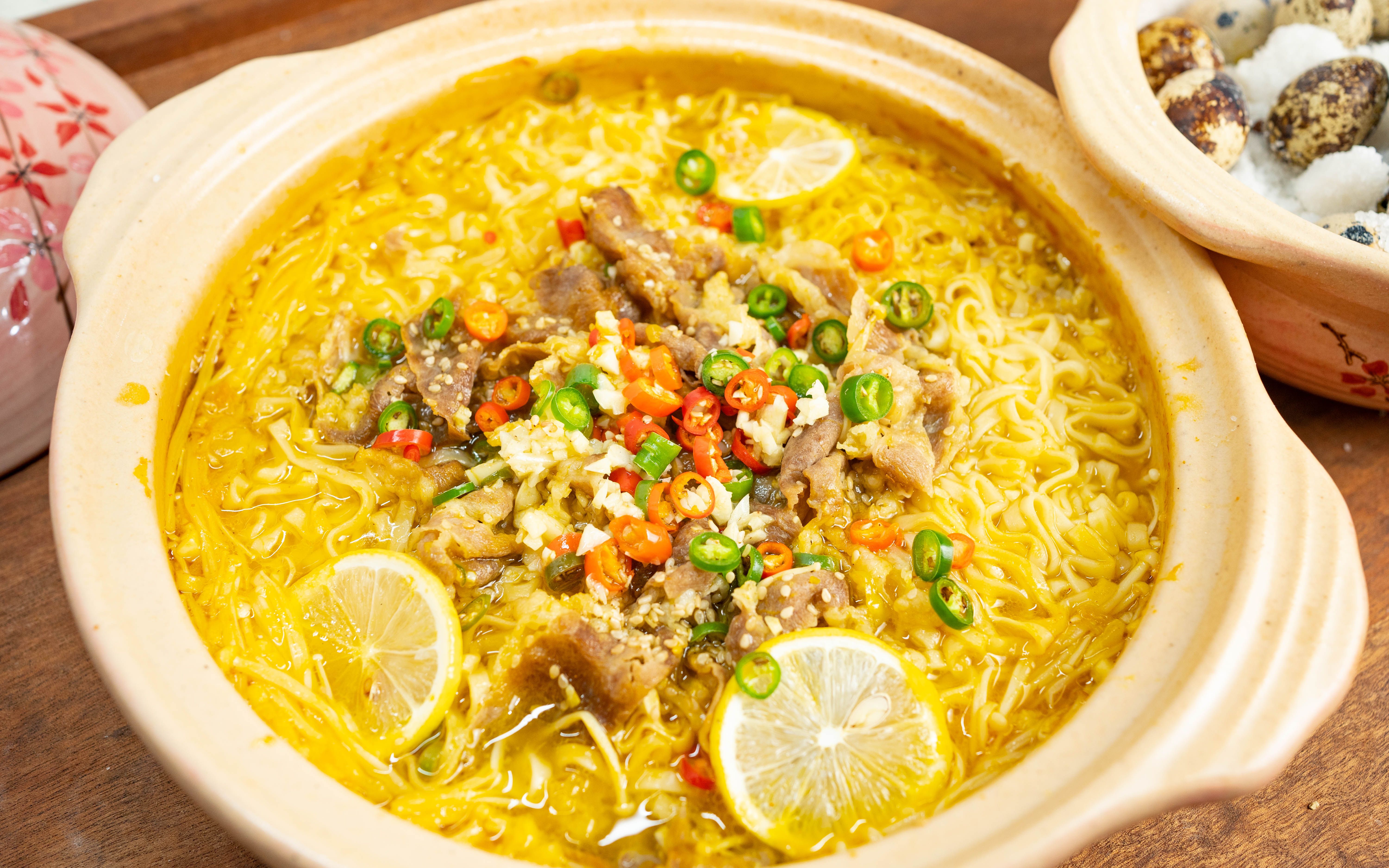 【真61方便面/盐焗鹌鹑蛋】一碗图片不够参考的金汤肥牛面