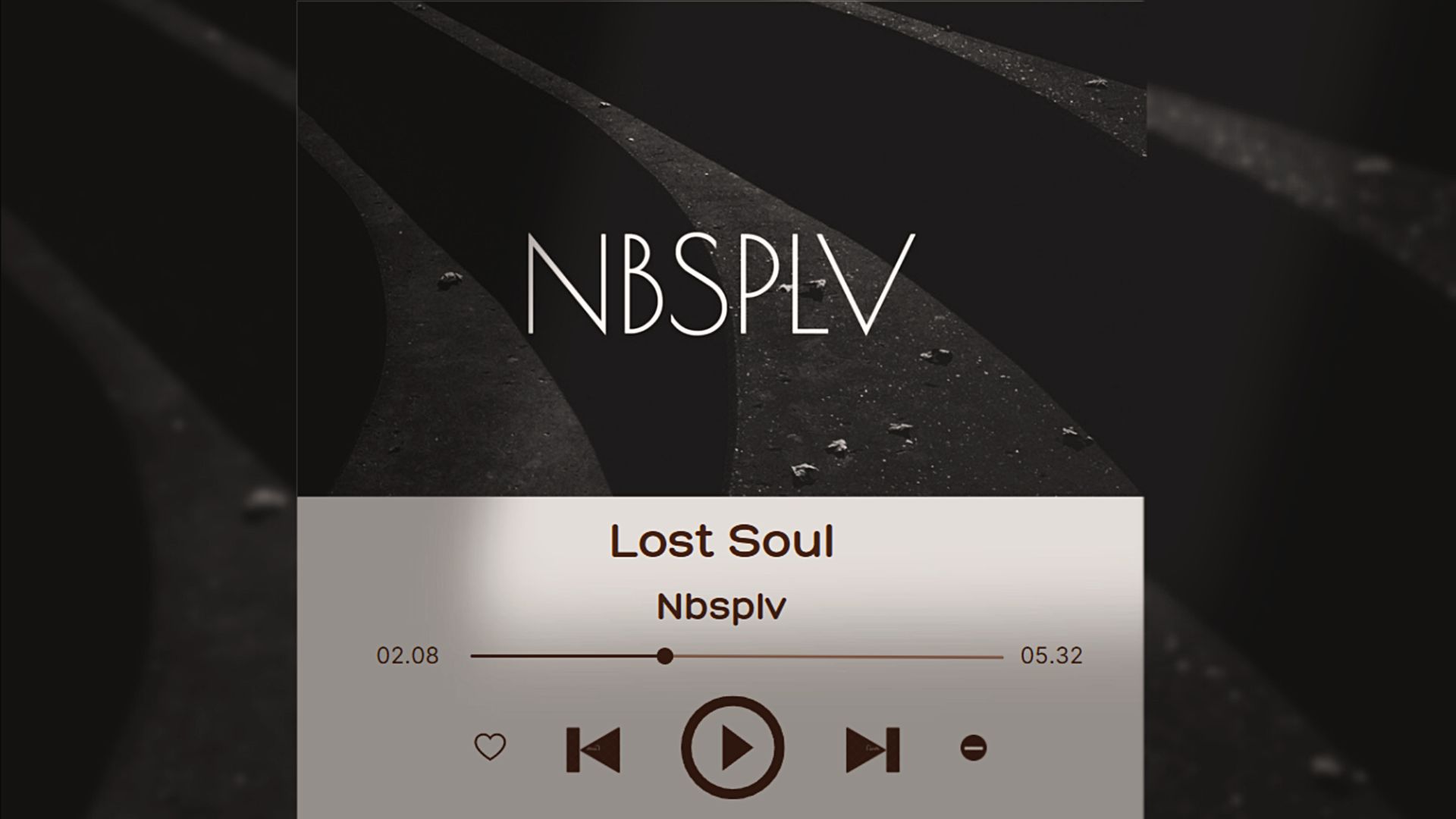 [图]【日推歌单】《Lost Soul》 - Nbsplv