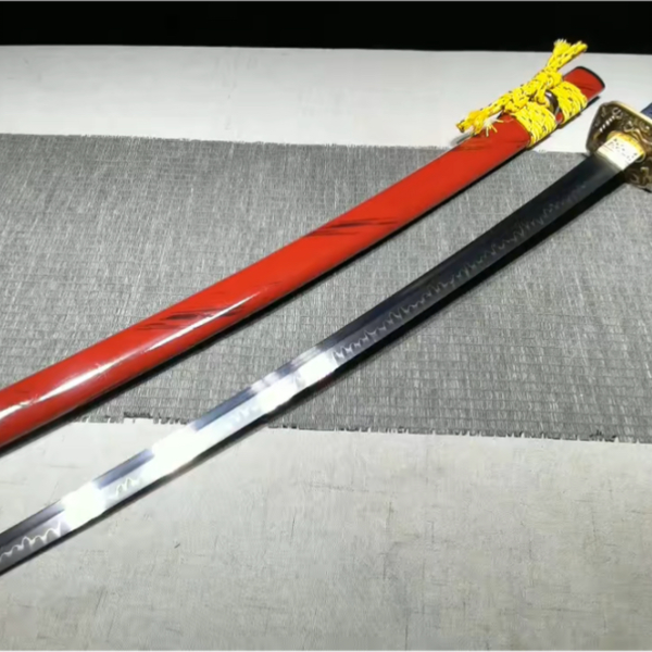 涛乱纹镜面武士刀_哔哩哔哩_bilibili