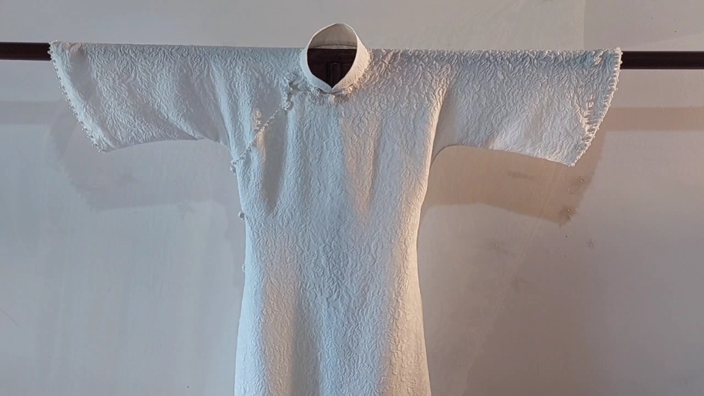 手工旗袍#古法旗袍#重庆旗袍#旗袍定制#礼服旗袍#倒大袖#一片式裁剪