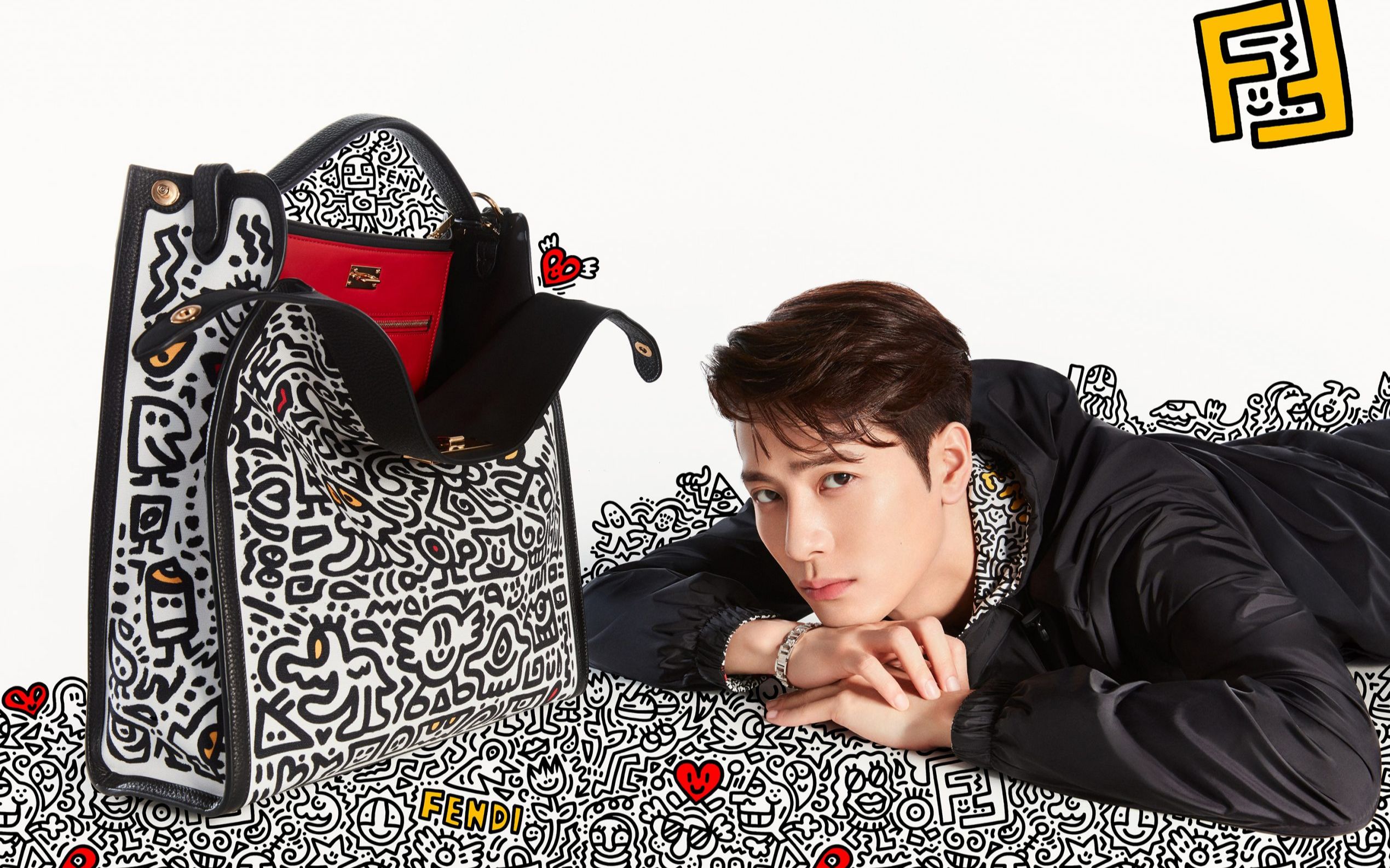 fendi芬迪 * jackson wang 王嘉尔 * 七夕情人节限定系列大片