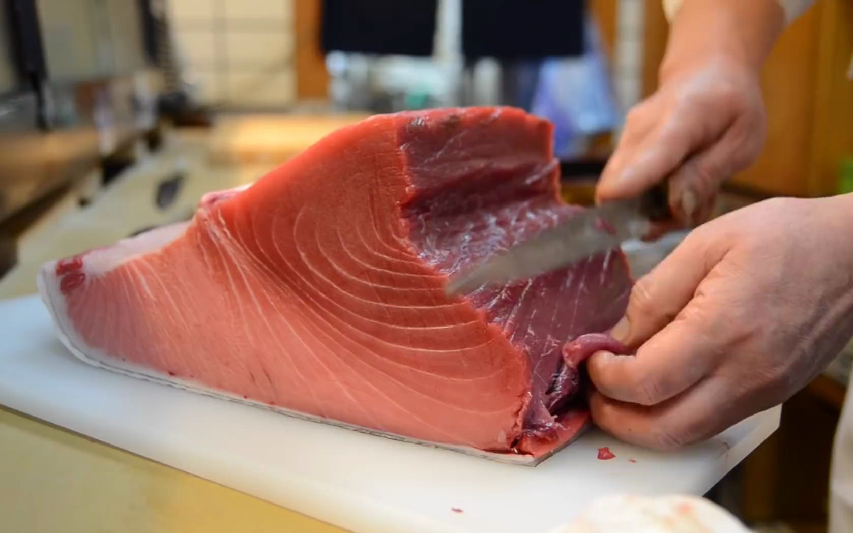 【寿司master】怎样辨别和分割金枪鱼的各个部位