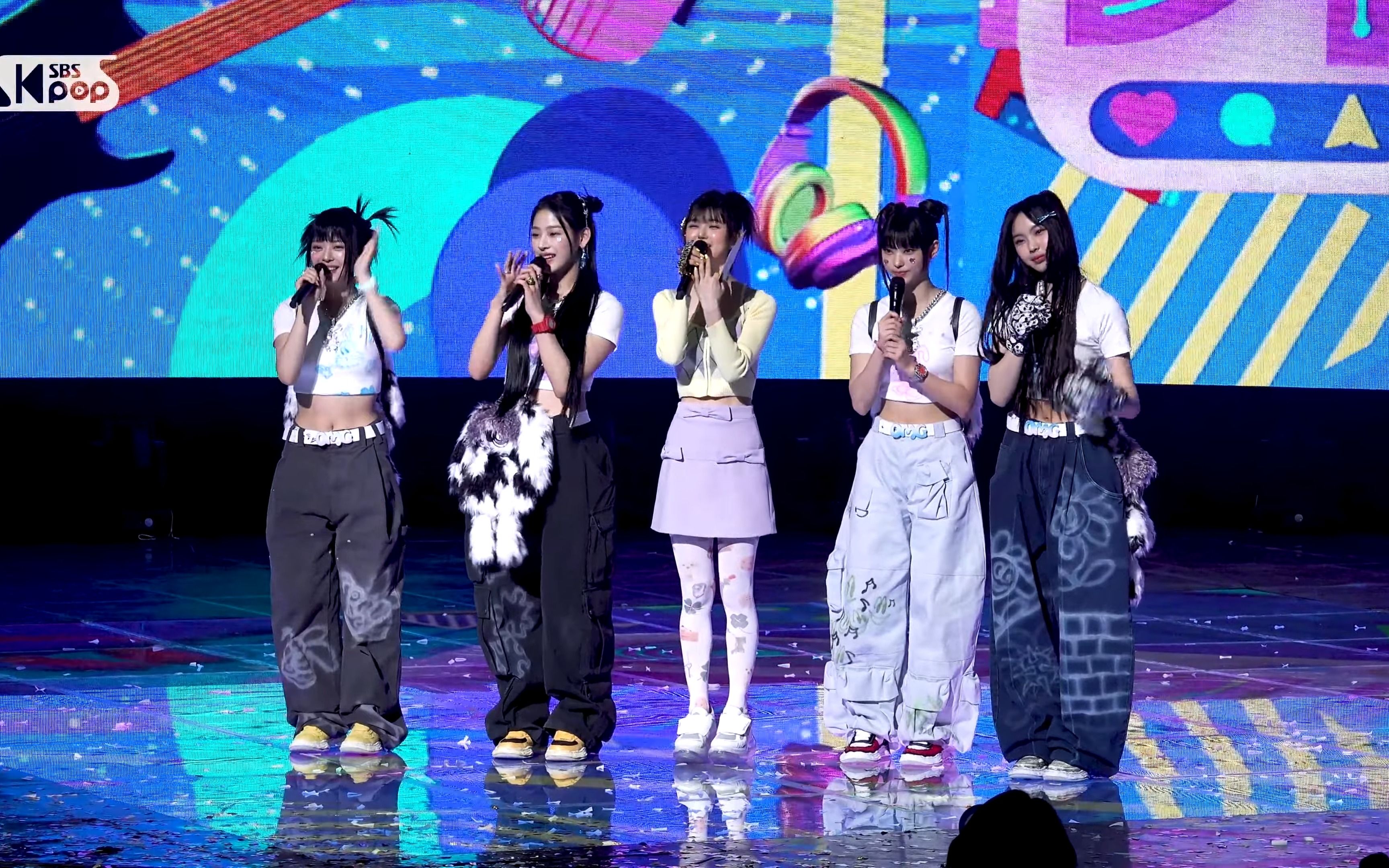 [4k] newjea ditto 人气歌谣 1位安可舞台直拍@sbs inkigayo 230129