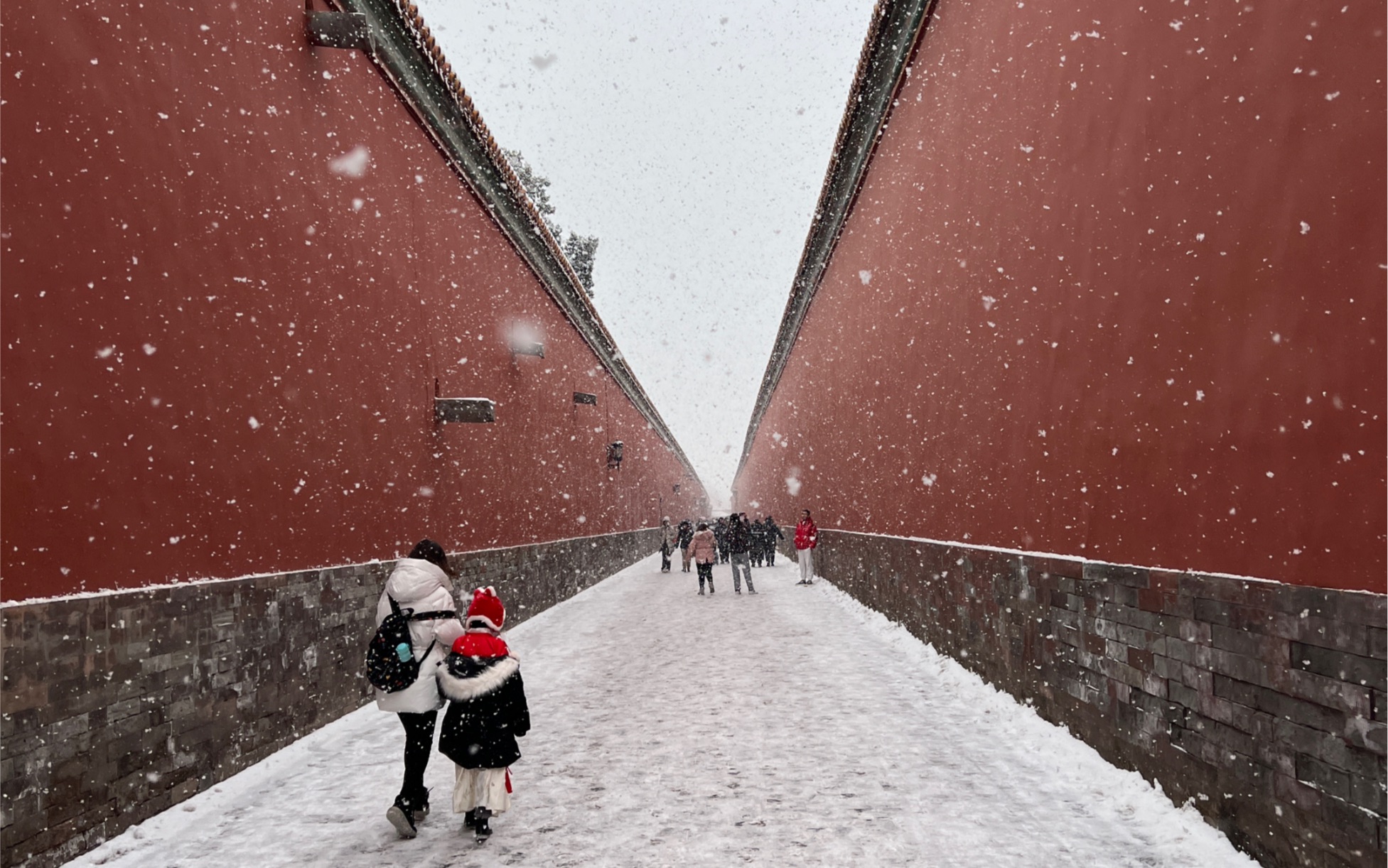 下雪故宫壁纸图片