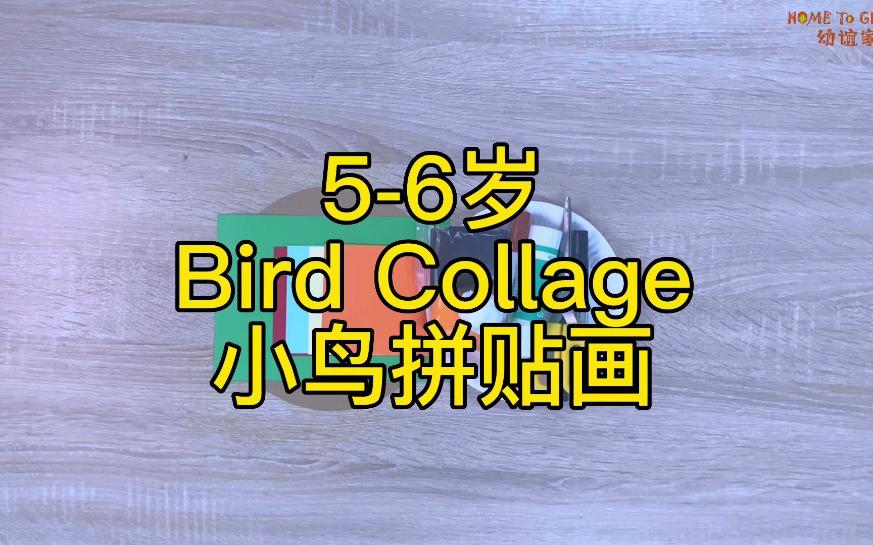 56岁 Bird wollage 小鸟拼贴画哔哩哔哩bilibili