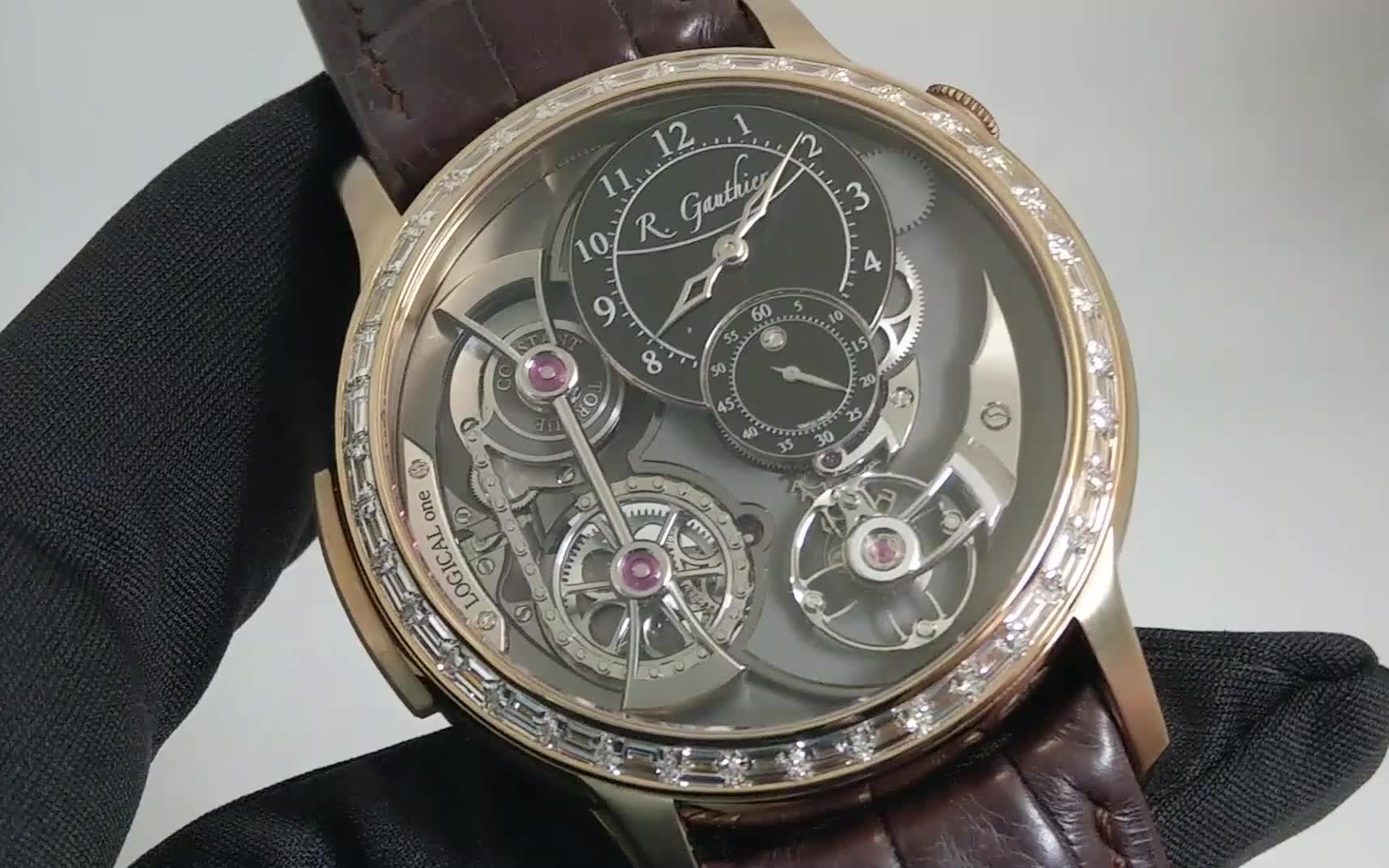 【青铜方钻芝麻链】romain gauthier logical one unique piece 水平