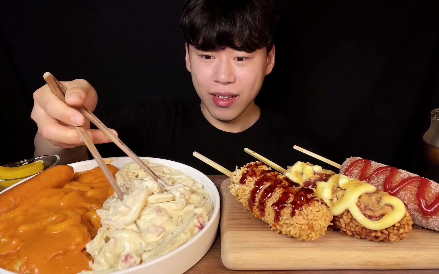 minii -- 明朗热狗新菜单 奶油炒年糕,玛拉玫瑰炒年糕,奶油芝士拉面