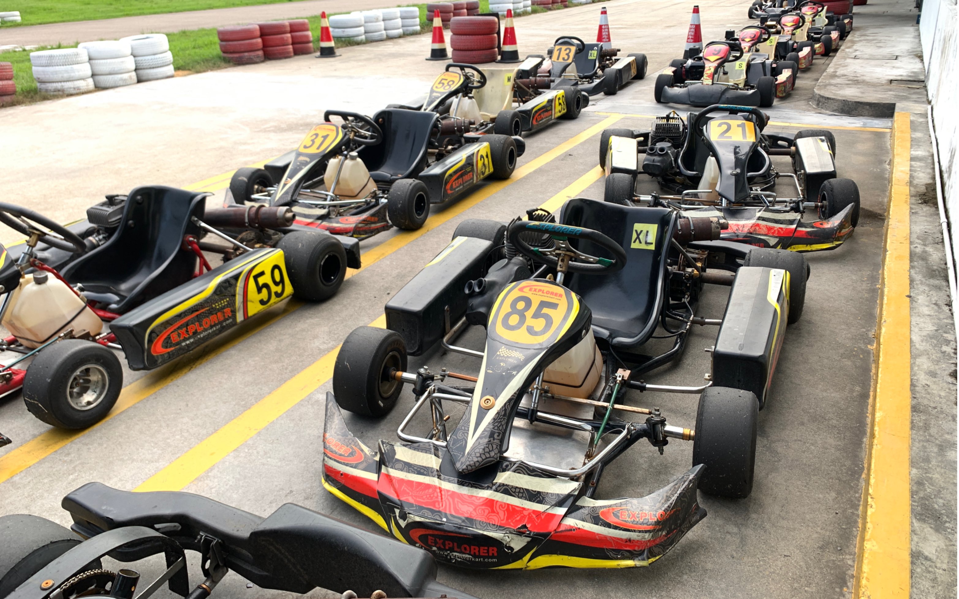 两冲卡丁车大乱斗深圳极速赛车场路人局