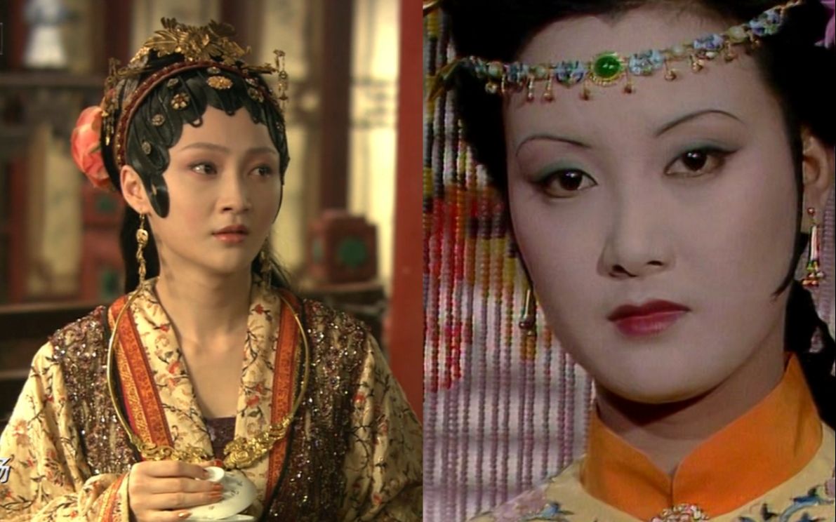 两版红楼梦对比131众人谈论秦可卿病情