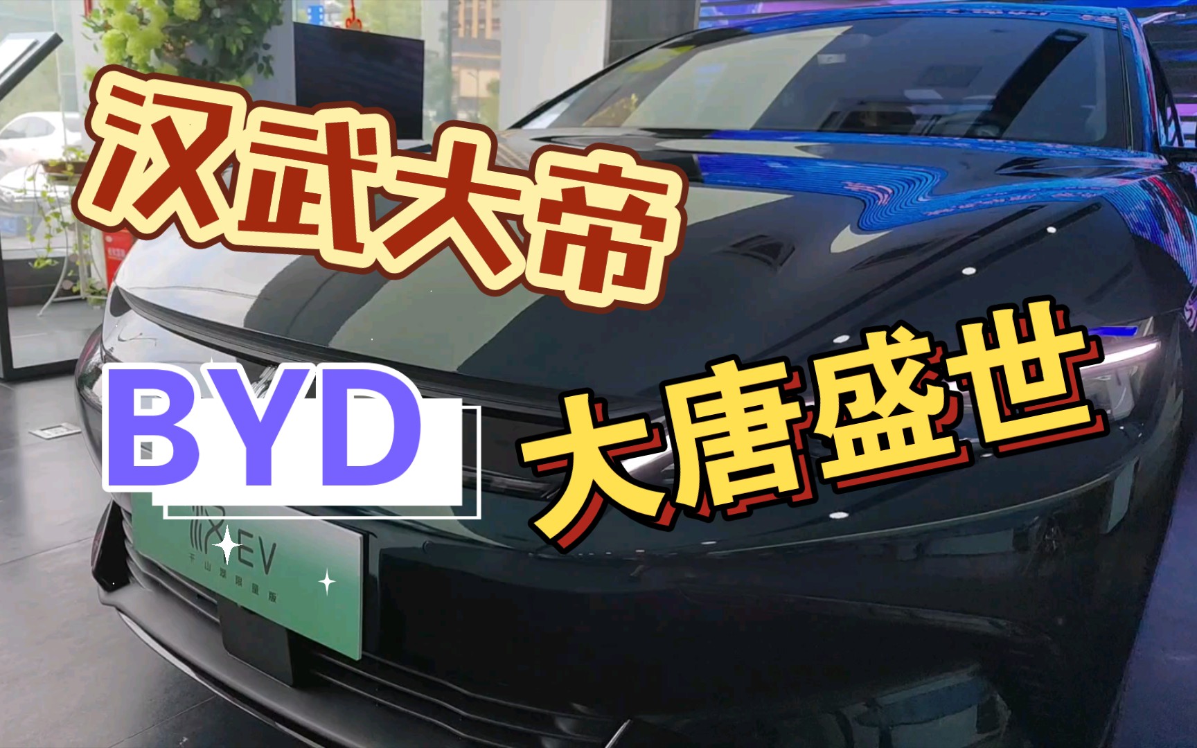 [图]《BYD比亚迪》看看汉唐雄风，汉千山翠和2022唐EV剪影vlog