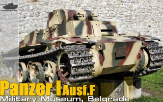 【Panzer I】一号坦克F型 Military Museum哔哩哔哩bilibili