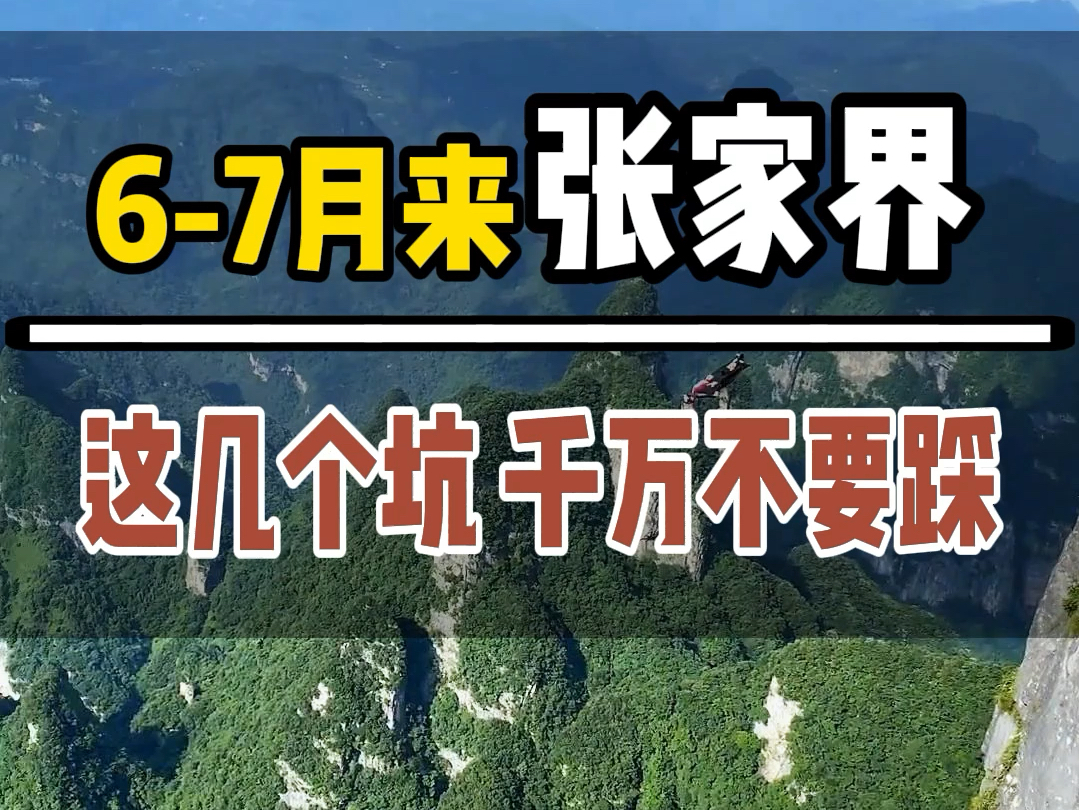 暑假六七月份来张家界旅游,这里有这几个坑,千万不要踩坑#张家界旅游攻略 #张家界天门山 #凤凰古城 #张家界国家森林公园 #芙蓉镇哔哩哔哩bilibili