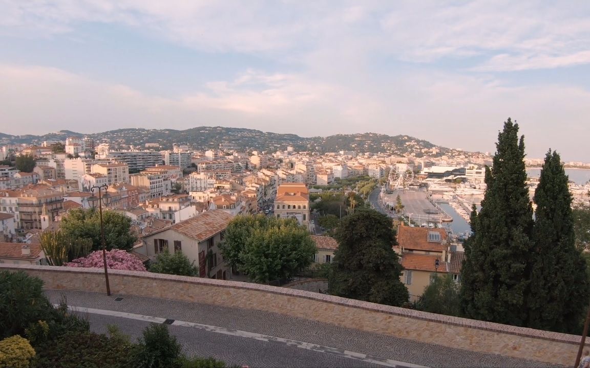 【超清法国】漫步法国戛纳老城 城市街景 (2019.7拍摄) 2020.