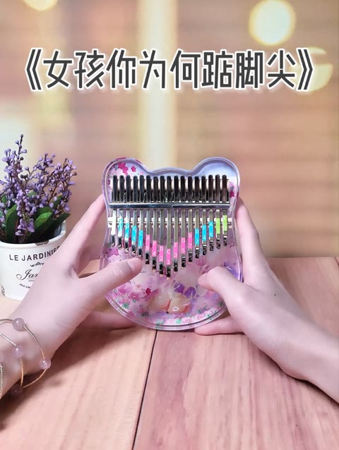 《女孩你为何踮脚尖》拇指琴弹奏