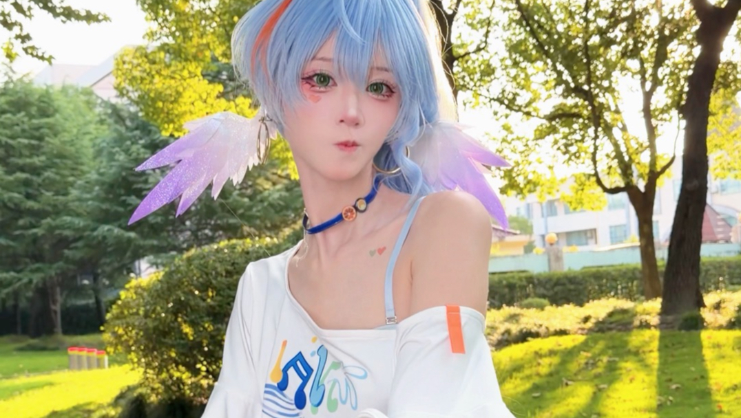 好热啊！