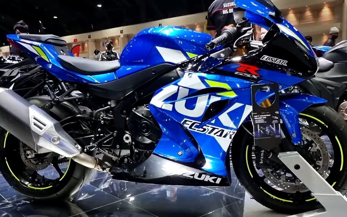 2022款铃木gsx r1000r abs静态体验,太帅气了!