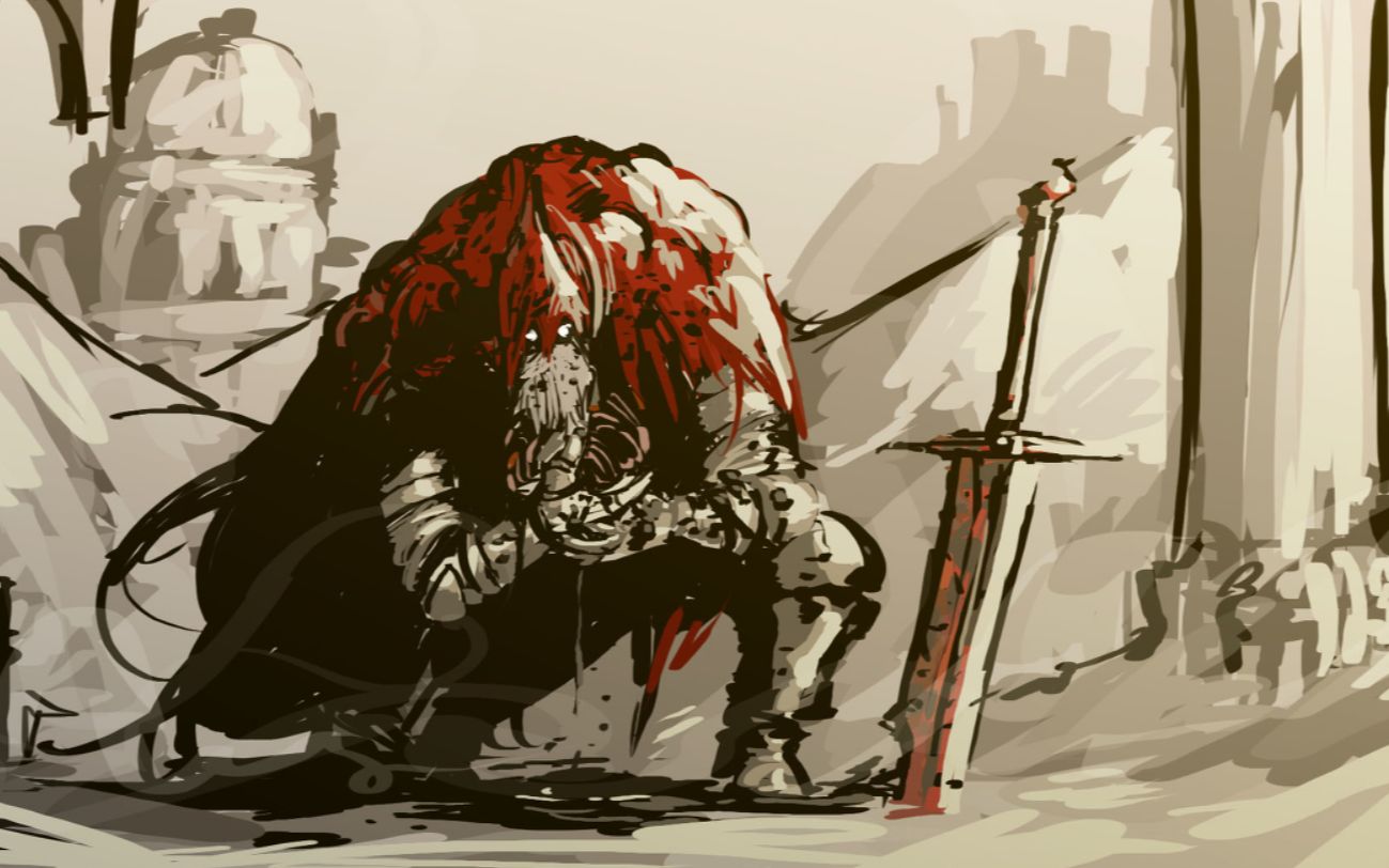 活动作品黑魂之魂3萌新的二周目盖尔破碎刀蛮爽