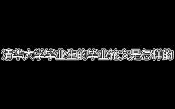 清华大学毕业生的论文,明明每个字我都认识哔哩哔哩bilibili