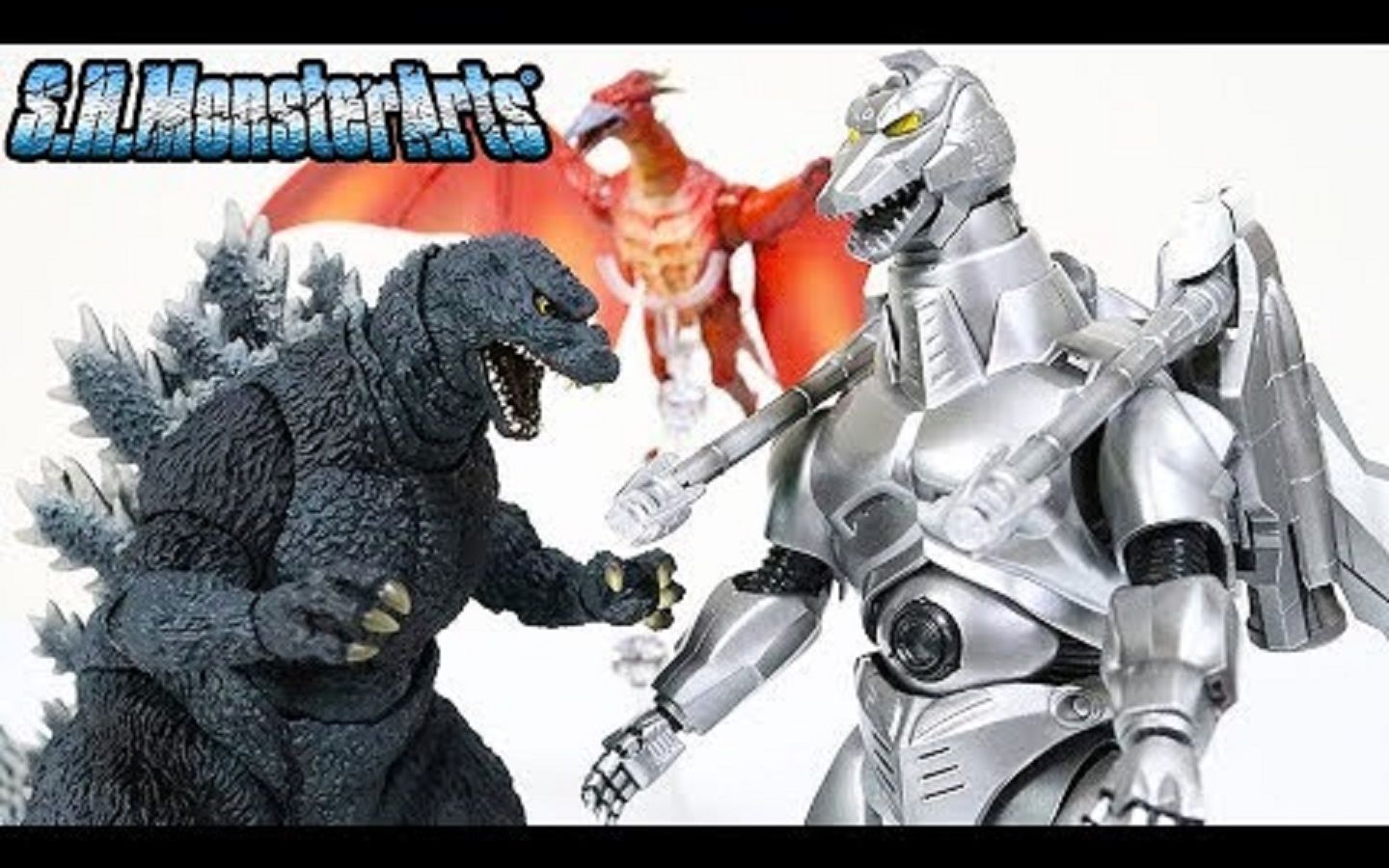 (搬运) 【ぎわちん.】S.H.MonsterArts 超级机械哥斯拉 (哥斯拉93vs机械哥斯拉)哔哩哔哩bilibili