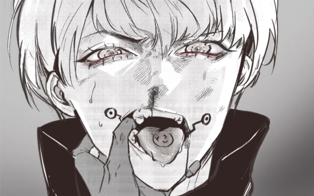 【procreate】咒术回战—狗卷棘_哔哩哔哩_bilibili