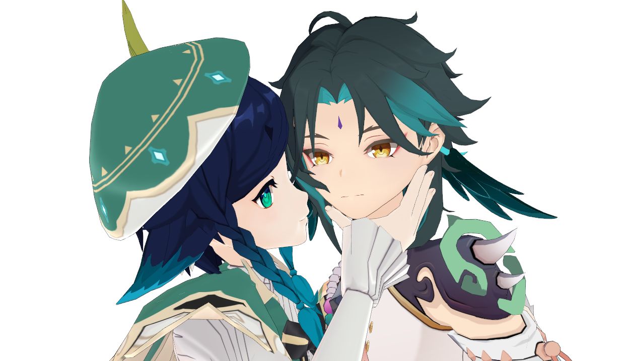 【原神mmd】温魈-危险派对-改模测试