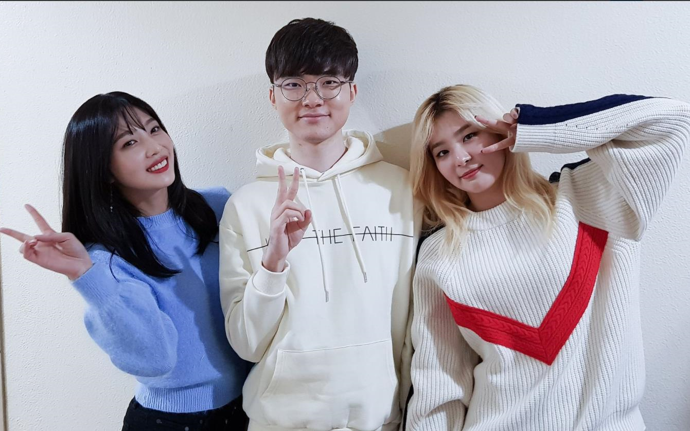 faker参加韩国真人秀节目美女如云相赫啊要好好训练呀