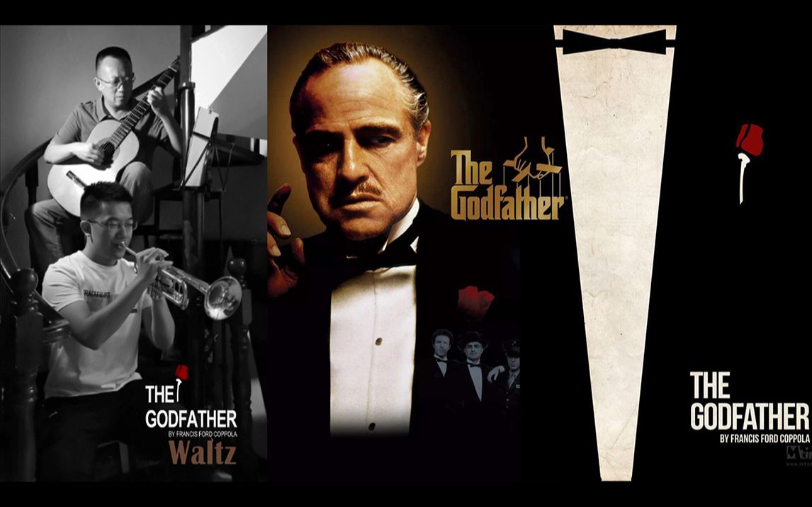 [图]【吉他/小号/The Godfather Waltz】指弹UP主用小号吹奏《教父》中的经典OST？？？？