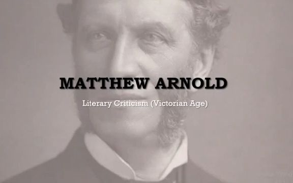 【文学批评】马修ⷮŠ阿诺德文学批评(Matthew Arnold  Literary Criticism)哔哩哔哩bilibili