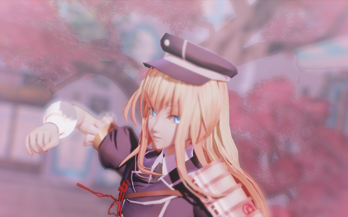 【刀剑乱舞mmd】-action-水色式乱藤四郎