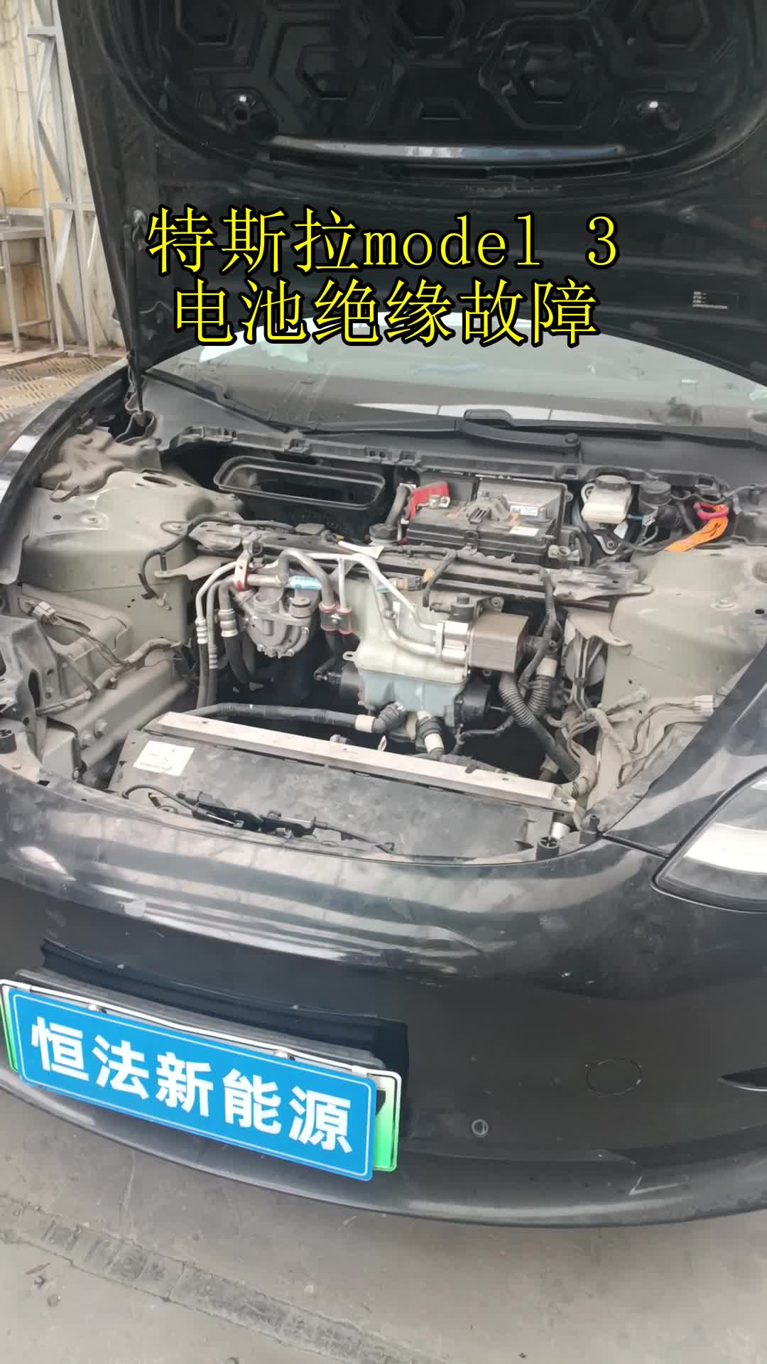 特斯拉model 3,电池绝缘故障