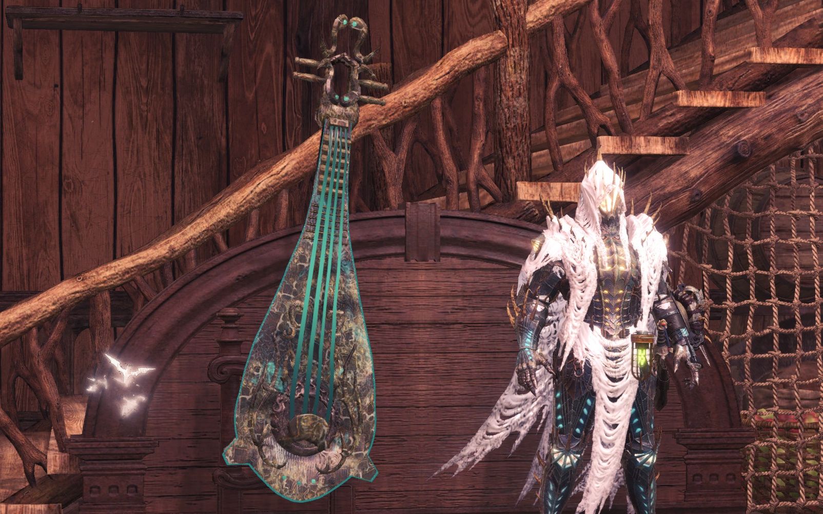 【mhwi】狩猎笛mod-玉面琵琶