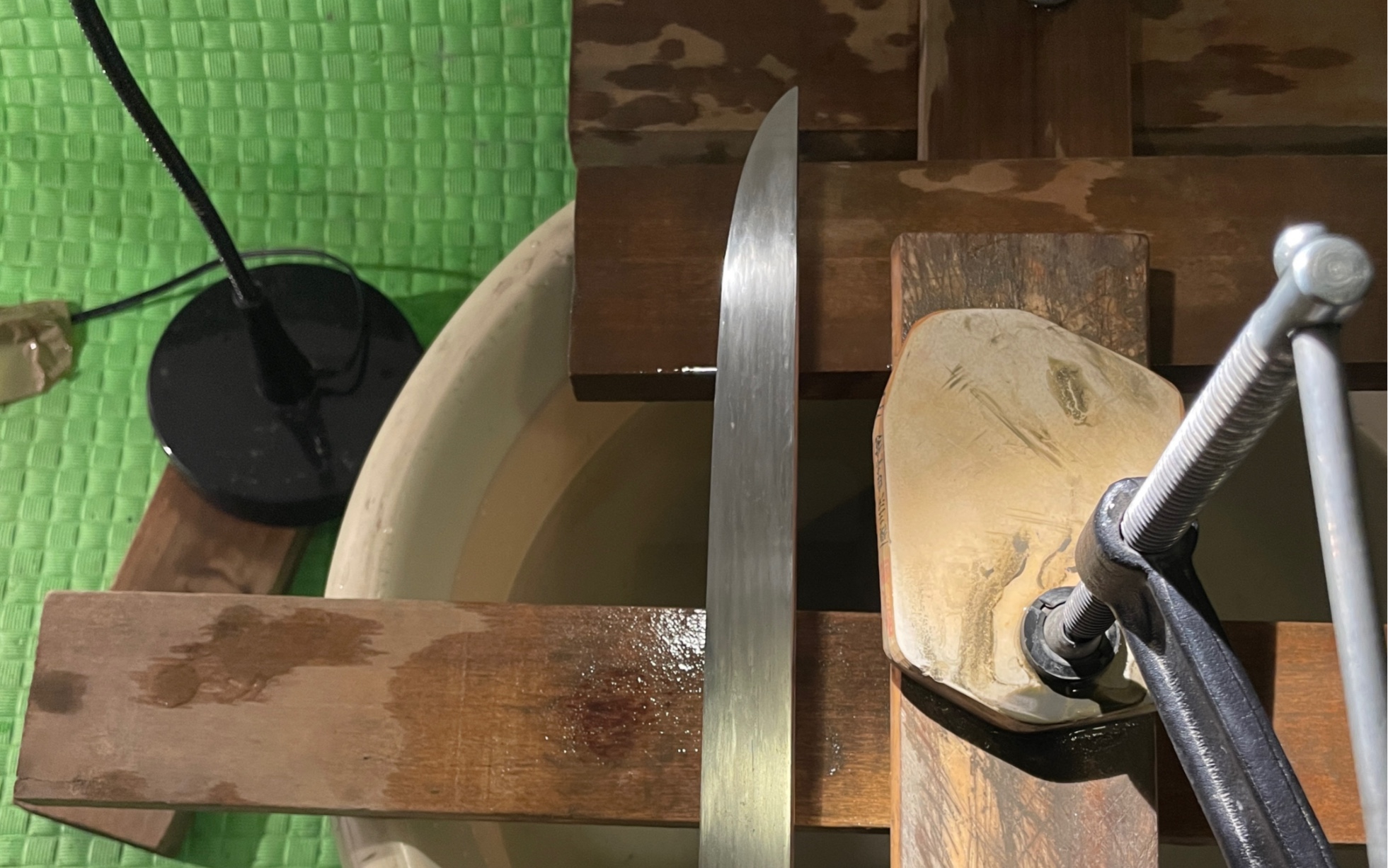 日本刀研磨 大和保昌 短刀 细名仓