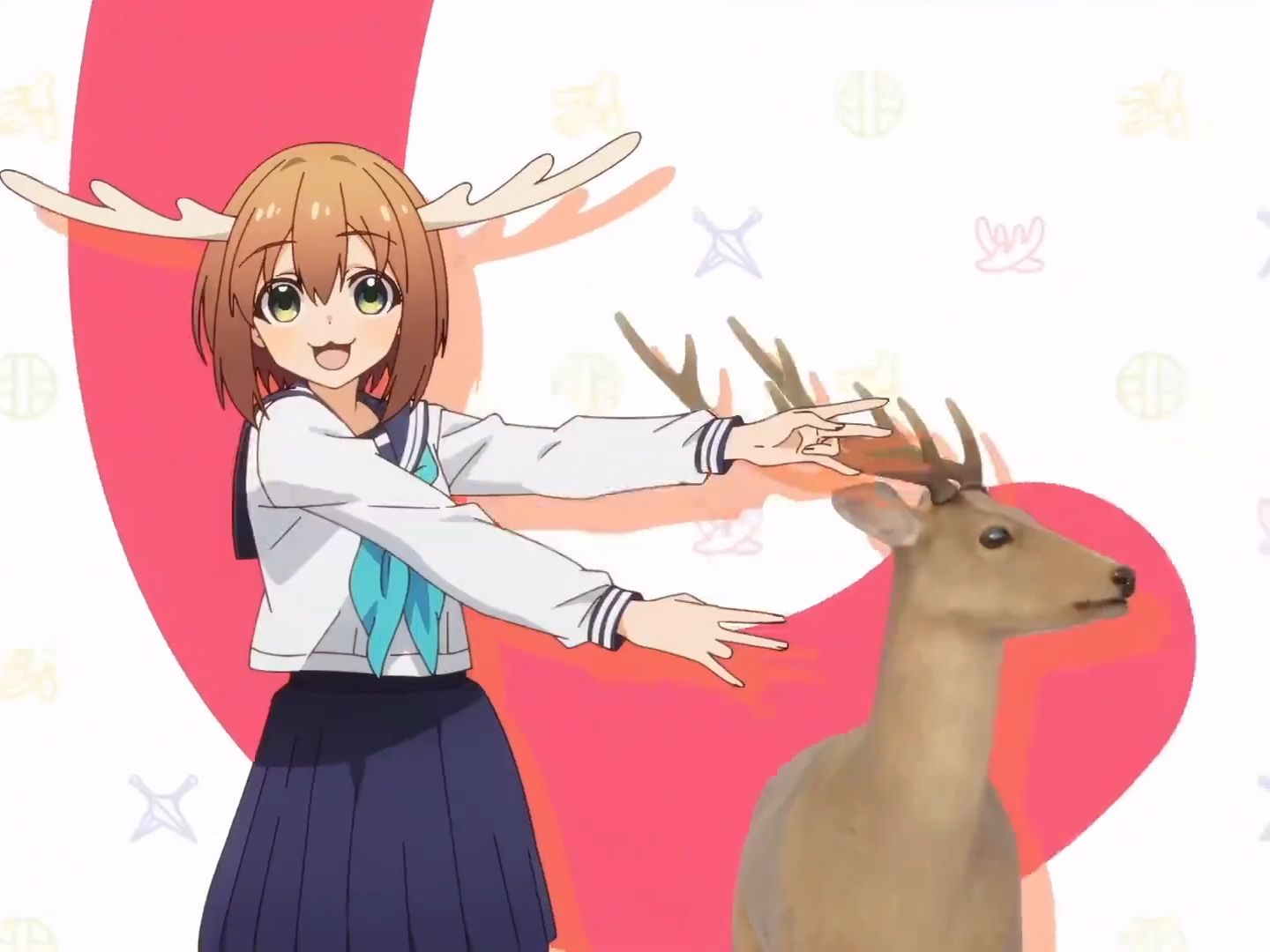 似乎想让你看什么的鹿乃子乃子