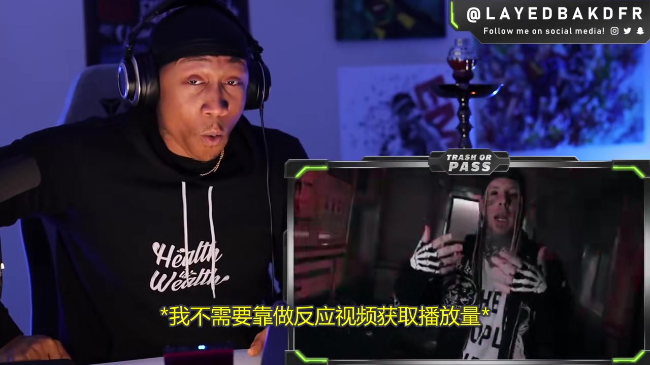 [图]【中字】垃圾or佳作？油管百万rapper对Tom Macdonald的“I Hate Hiphop”MV reaction