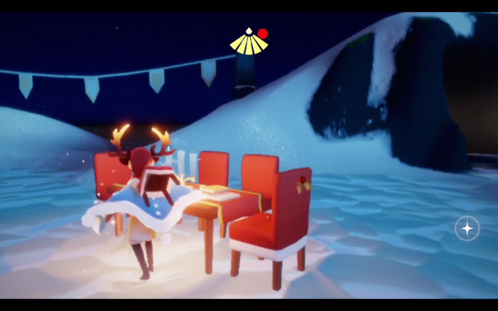 【光遇】圣诞桌子现场兑换,共需150蜡烛