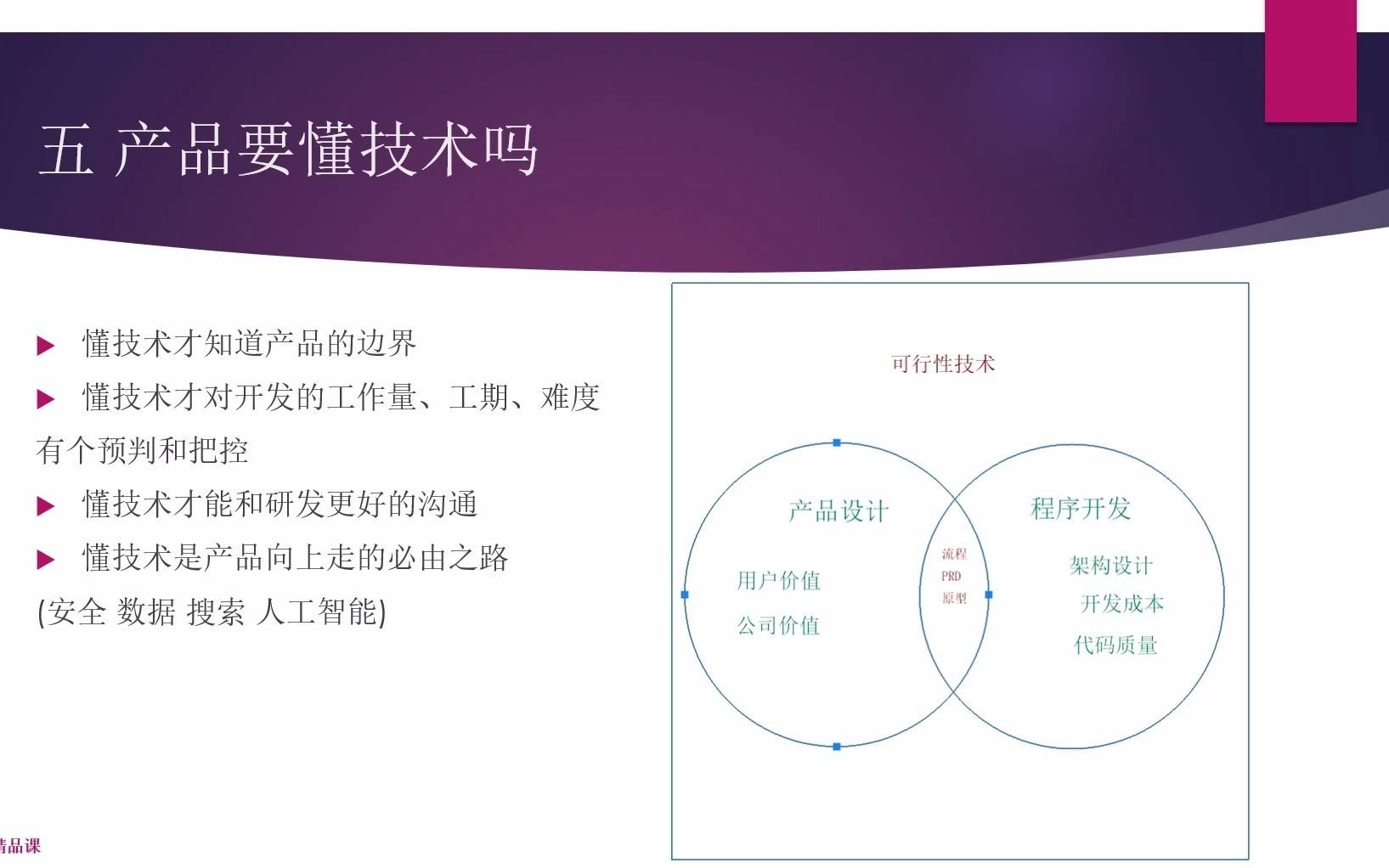 产品经理要懂技术吗?懂技术有什么好处<<产品经理登顶之路哔哩哔哩bilibili