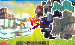 Download Video: Minecraft (我的世界）：阿尔法王 VS 巨兽组 1.19.2