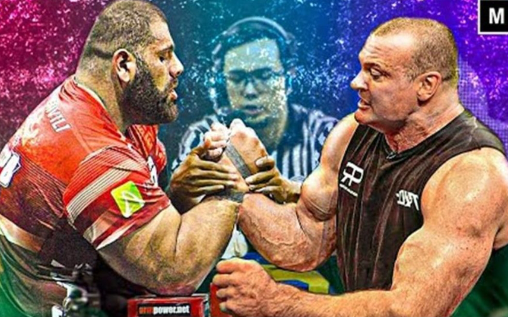 震惊腕力圈!德文勒万居然比赛前这样!