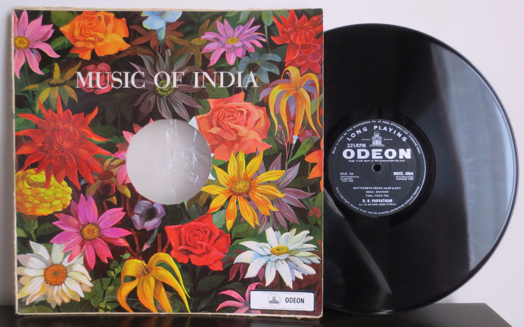 Swami D.R. Parvatikar – Music of India (197?)  Indian Classical  Vinyl哔哩哔哩bilibili