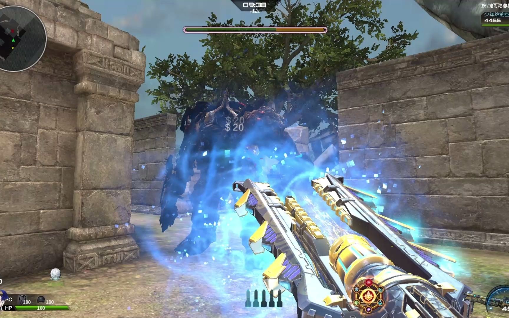 【逆战】天帝天神猎魔伤害也增强了,天神在猎魔站起来了_哔哩哔哩bili