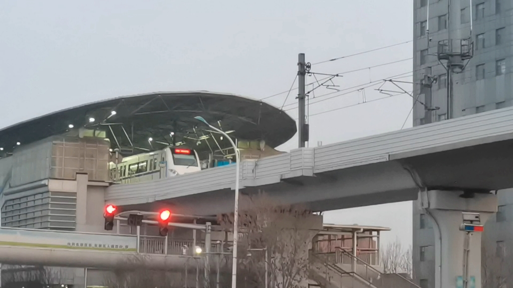 【瞎拍】天津地铁9号线东丽开发区站出站