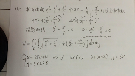 十分钟学会二重积分求体积哔哩哔哩bilibili